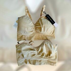 Kindred Bravely Women's Sublime Pumping + Nursing Hands Free Bra - Beige M